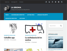 Tablet Screenshot of labroma.org